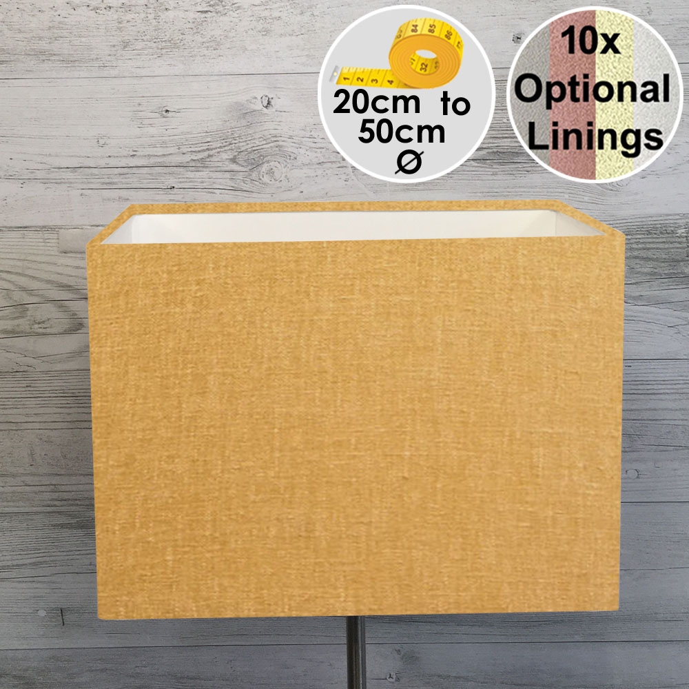 Gold Square Lampshade